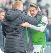  ??  ?? Could Scott Allan join up with Neil Lennon again?