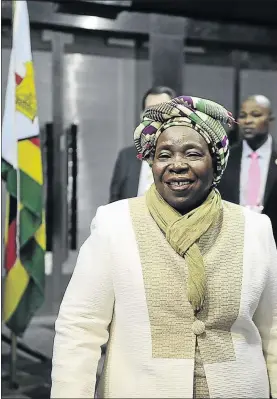  ?? PHOTO: THULANI MBELE ?? ANC Women’s League has endorsed Nkosazana Dlamini-Zuma as President Jacob Zuma’s successor.