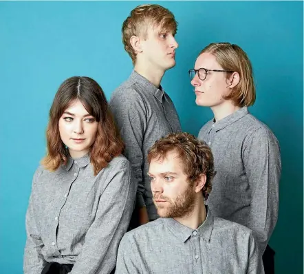  ??  ?? Yumi Zouma, from left, clockwise: Christie Simpson, Charlie Ryder, Sam Perry and Josh Burgess.