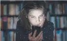  ??  ?? SILENCE: There’s nothing smart about phones that cheat young people of the opportunit­y to learn to converse.