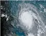  ??  ?? Le cyclone Irma a touché terre dans les Caraïbes le 6 septembre 2017.