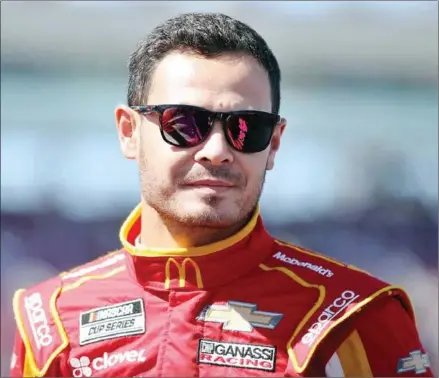  ??  ?? Driver Kyle Larson was quickly dropped by sponsors, including McDonald’s.