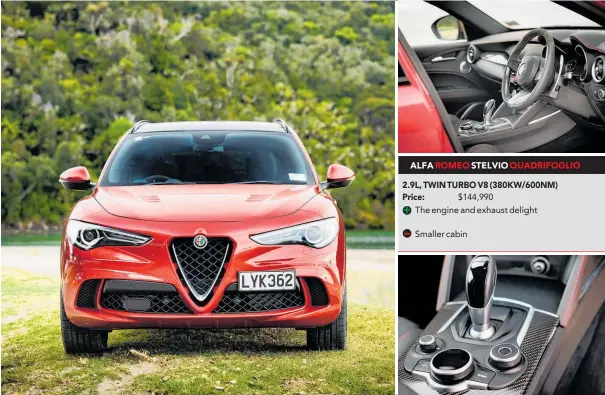  ??  ?? ALFA STELVIO