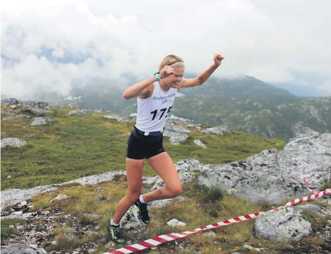  ?? ALLE FOTO: MORGEDAL IL ?? SUVEREN: Marianne Roe imponerte og vant Ordalsåta opp, samtidig som hun knuste bakkerekor­den til Ingjer Kleiv med over to minutter.