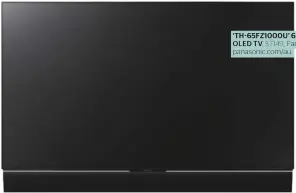  ??  ?? ‘TH-65FZ1000U’ 65-inch OLED TV, $7149, Panasonic, panasonic.com/au.