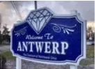  ?? FOTO RR ?? Antwerp, een dorpje in het noordweste­n van Ohio met slechts 1683 inwoners.