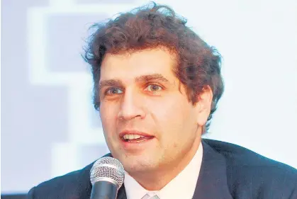  ??  ?? Sergio Chodos, representa­nte del Cono Sur ante el FMI.