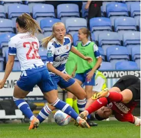  ?? Stock Picture: Steve Smyth ?? Reading Women against Charlton