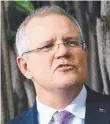  ??  ?? Prime Minister Scott Morrison