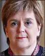  ??  ?? Nicola Sturgeon