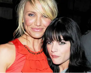  ??  ?? WORDS CAN ONLY DO HARM: Cameron Diaz’s pal Selma Blair says her comments were just a ‘joke’