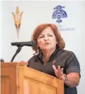  ??  ?? Arizona State women’s golf head coach Missy Farr-Kaye says her entire roster will be returning next season for a chance to compete for a title.