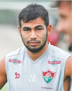  ?? LUCAS MERÇON / FLUMINENSE F.C. ?? Com fratura no tornozelo, Sornoza só volta a jogar em agosto