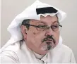  ??  ?? VÍCTIMA. Jamal Khashoggi desapareci­ó el 2 de octubre.