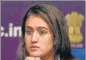  ?? HT FILE ?? Manika Batra.