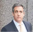  ??  ?? Michael Cohen