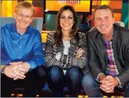  ??  ?? Help: Phil Hammond, Julia Bradbury and Phil Tufnell.