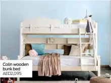  ?? ?? Colin wooden bunk bed AED2,095