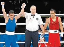  ??  ?? Ceiber Ávila venció al mexicano Miguel Capilla en la semifinal