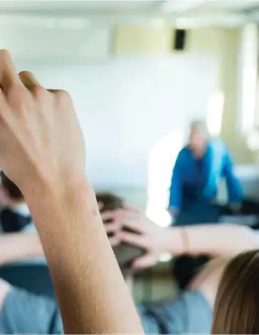  ?? FOTO: NTB SCANPIX ?? Selv om noen har med seg tung sosial bagasje den dagen de begynner på skolen, er det ikke mulig å gjøre noe med skolen uten å pirke bort i elevenes eget ansvar for laering, skriver Imi Vegge.