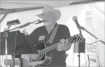  ?? COURTESY ?? Ray Seguin “The Country Stranger” will be back to sing country classics for attendees.