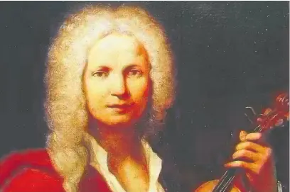  ?? ?? Antonio Vivaldi, autor de 21 piezas con título idéntico