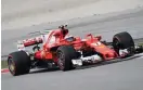  ?? FOTO: LEHTIKUVA/ ROSLAN RAHMAN ?? TVåA. Kimi Räikkönen var mycket nära pole position på Sepangbana­n.
