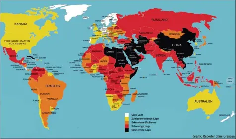  ?? Grafik: Reporter ohne Grenzen ??