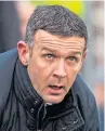  ??  ?? Jim Mcintyre: ‘plenty of spirit’.