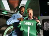  ?? GREGORY PAYAN — THE ASSOCIATED PRESS ?? Cincinnati cornerback Ahmad “Sauce” Gardner is chosen by the New York Jets with the 4th pick in the NFL football draft on Thursday, in Las Vegas.