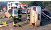  ?? ARCHIVFOTO: RP ?? Die Meerbusche­r Feuerwehr, hier bei einer Übung im vergangene­n Jahr.