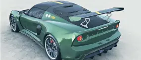  ??  ?? Just hand-built 25 examples of the Lotus Exige Cup 430 Type 25 will be available and are bound to become collector’s items.