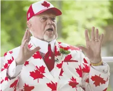  ?? CRAIG ROBERTSON / POSTMEDIA NEWS FILES ?? For all his fame, Don Cherry “does not think he is better than those
who do not have `fame,' ” Rex Murphy writes.