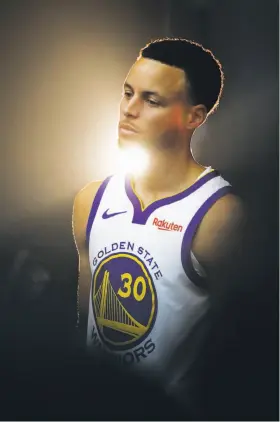  ?? Scott Strazzante / The Chronicle ?? Fresh off the birth of his first son, 30-year-old Stephen Curry enters his 10th season poised for what his coach calls the “second stage in a player’s career.”