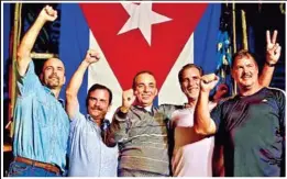  ??  ?? The Cuban Five