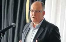  ?? /Brian Witbooi/The Herald ?? One down: The DA’s Athol Trollip was ousted as mayor of Nelson Mandela Bay after a motion of no confidence against him.