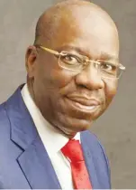  ??  ?? Governor Godwin Obaseki