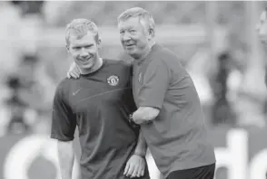  ??  ?? Paul Scholes a marqué l’histoire du grand club mancunien