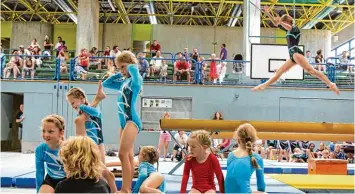  ?? Symbolfoto: Matthias Becker ?? Das Bayerische Kinderturn­fest kommt Ende Juli nach Aichach.