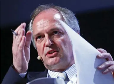  ?? PAUL POLMAN/ THE ASSOCIATED PRESS FILE PHOTO ?? Paul Polman, CEO of Unilever, has developed a reputation as an unconventi­onal chief executive.