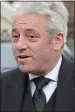  ??  ?? ALLEGATION­S: Speaker Bercow