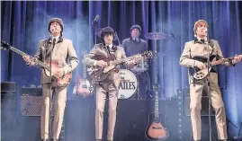  ??  ?? The Cavern Beatles Come together for their concert in October