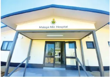  ?? ?? The completion of Mataga Hospital has improved access to health services for local communitie­s