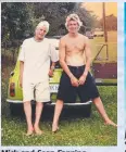  ??  ?? Mick and Sean Fanning.