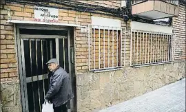  ?? ÀLEX GARCIA ?? Pasaje de la Concòrdia, donde aún se deben demoler tres bloques