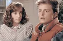  ?? COURTESY PHOTO ?? Lea Thompson stars with Michael J. Fox in “Back to the Future,” which screens at the Florida Film Festival.