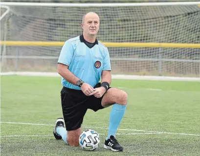  ?? DAVID BEBEE WATERLOO REGION RECORD ?? Silviu Petrescu of Waterloo is one of three Canadian referees in Major League Soccer. He’s also refereed for FIFA in the past and travels all over North America calling MLS games. “It’s a commitment,” he says. “It might look easy on TV but it’s lots of work.”