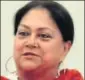  ??  ?? ▪ Vasundhara Raje