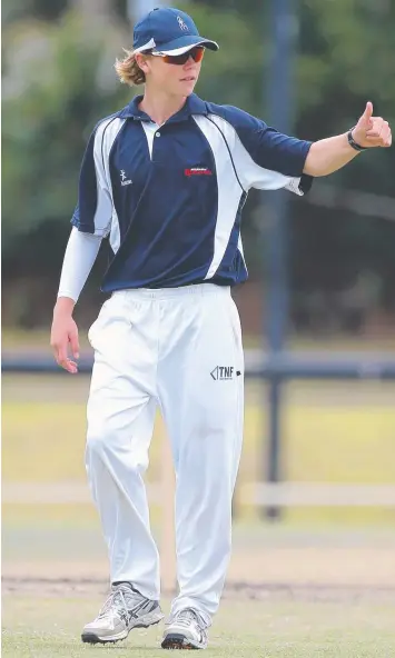  ??  ?? CHANCE TO IMPRESS: Tanner Bruhn and Callum Stow (above left) are off to the under-17 titles.