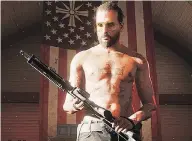  ?? UBISOFT ?? Joseph Seed, known to his followers as The Father, leads a doomsday cult in Ubisoft’s Far Cry 5.